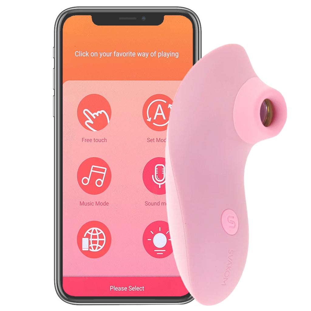 Pulse Lite Neo Suction Stimulator with App in Pale Rosette Vibrators > Clitoral Stimulators - Tophatter Daily Deals